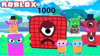 Numberblocks TAKE OVER Doodle World | Roblox