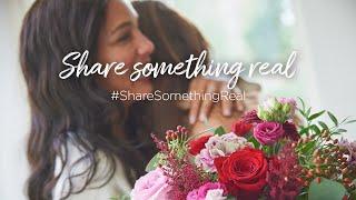 #ShareSomethingReal