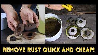 HOW TO REMOVE RUST - QUICK AND CHEAP