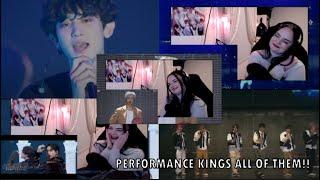 A MIX video Live stages (EXO, NCT 127, NCT DREAM, WAYV) Reaction