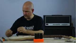 Part 1 - Electric Guitar Kit Bridge Installation