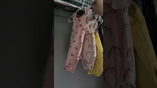 Finally putting up a clothing rod in my daughter’s closet so let’s organize #organization #asmr