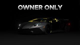 HOW TO MAKE OWNER ONLY CAR I ROBLOX STUDIO