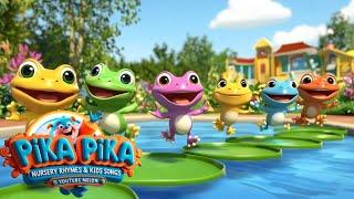 The Little Green Frog | PIKA PIKA Nursery Rhymes & Kids Songs