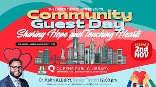 Linden SDA Church Community Guest Day ft. Dr. Keith Albury