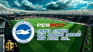 Falmer Stadium Server PES 2017 with New Adboard From PES 2021