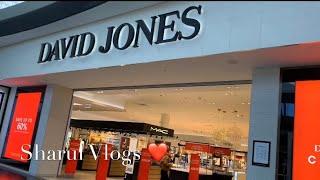 David Jones shopping  / kitchen /winter vlogs