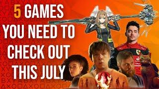 5 Games You Need To Check Out This July