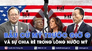 BẦU CỬ MỸ TRƯỚC GIỜ G: Tỉ lệ ủng hộ bám đuổi sít sao đang vạch trần sự chia rẽ trong lòng nước Mỹ