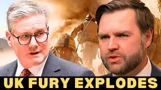 JD Vance MOCKS British Soldiers—Keir Starmer’s FURY Sparks Diplomatic CRISIS.