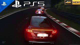 (PS5) AUDI TT - GRAN TURISMO SPORT | Nürburgring Nordschleife HIGH GRAPHICS GAMEPLAY (4K HDR 60fps)