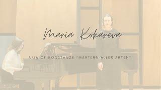 W.A.Mozart aria of Konstanze “Martern aller arten“ from the opera “Die Entführung aus dem Serail“