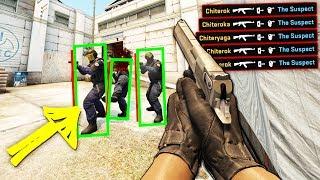 ЧИТЕР ДЕЛАЕТ ЖЕСТКИЙ ЭЙС ОДНИМ ПАТРОНОМ С ДИГЛА ?! - ПАТРУЛЬ CS:GO