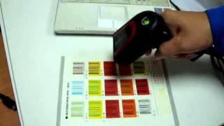 Marson Bi-Color Light Source Barcode Scanner Demonstration (III)