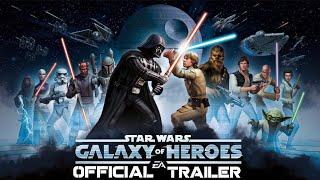 Star Wars™: Galaxy of Heroes—Mobile game@EAStarWars;(Official launch trailer).