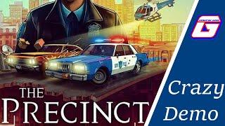 Going Crazy with The Precinct: Game Demo! Gameplay Reaction | TheCombustionGamer