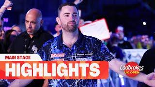 QUARTER-FINALS CONFIRMED! | Day Two Main Stage Evening Highlights | 2025 Ladbrokes UK Open