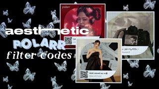 Aesthetic Polarr filter codes i found in pinterest