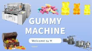 [Gummy candy equipment] Soft candy making process |2022|