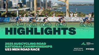 U23 Men Road Race - Highlights | 2025 AusCycling Road National Championships