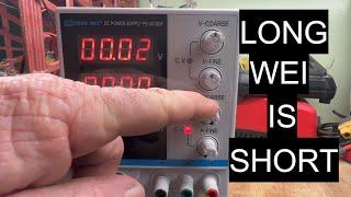 Chinese Lab Power Supply Repair/Long Wei PS-3010DF