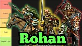 Rohan Tier List - Middle Earth Strategy Battle Game | MESBG