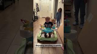 Toddler too big to care #funnyshorts #shorts #toddlerlife