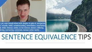 Sentence Equivalence Tips: GRE Verbal 170