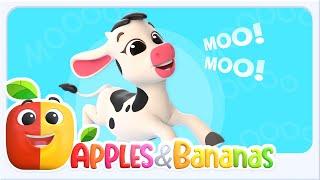 Apples and Bananas Nursery Rhymes, Preschool Songs and Interactive Kids Fun Activities