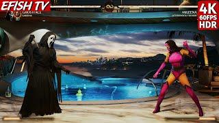 Ghostface vs MK2 Mileena (Hardest AI) - Mortal Kombat 1