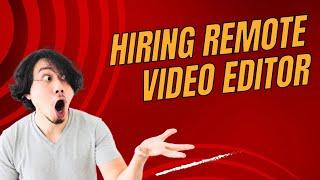 Remote Video Editor job at MonetizeMore | Open to people anywhere in the world