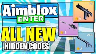 Aimblox (SEPTEMBER 2021) ALL *NEW* SECRET OP CODES!? Roblox Aimblox