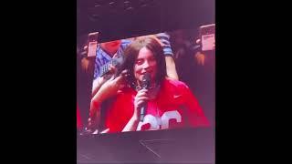 Billie Eilish Asks Fans to Untie Her Hair - Adorable Moments!  #BillieEilish #ConcertVibes #FanLove