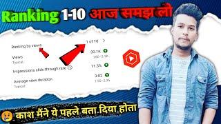 Ab Hoga Video Viral  | Ranking By Views 1 Of 10|Ranking By Views Ka Matlab Kya Hota Hai|YouTube SEO