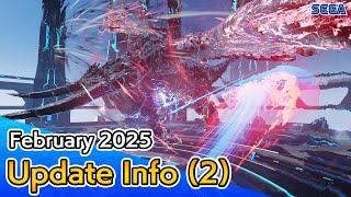 PSO2 NEW GENESIS February 2025 Update Information 2