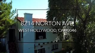 8214 Norton Ave West Hollywood - Home to Jim Morrison of the Doors!