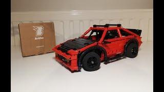 Lego Technic Toyota AE86 with BuWizz drift trailer