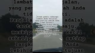 Terus Melangkah Meskipun Pelan #MotivasiHidup #PerjalananHidup #JanganBerhenti #TerusMaju #Langkah