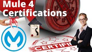 [1 Min Game Changer] Mule Certification - Which, what and how much??   Reference Link : training