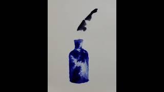 Still Life Drawing | Ink Painting tutorial #inkart #youtubeshorts