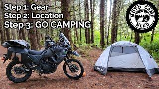 How to Go Motocamping For the First Time in 3 (and a Half) Simple Steps!