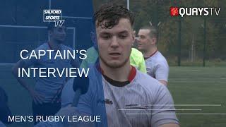 Salford Sport TV - Captain's Interview, Men's Rugby League [INTERVIEW]