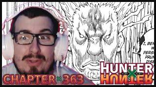 BENJAMIN MAKING BIG MOVES! HUNTER X HUNTER MANGA CHAPTER 363 REACTION!