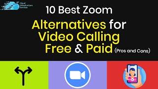 10 Best Zoom Alternatives for Video Calling Free & Paid (Pros and Cons)