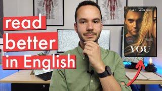 How to become a better reader in English: three tips to improve your reading skills.