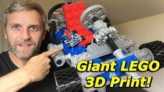 Giant LEGO Go-Kart | 3D Printing & Build Details | - Mantis Hacks #8