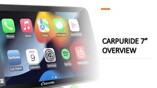 Carpuride 7 inch W707-B SmartDisplay - CarPlay & Android Auto