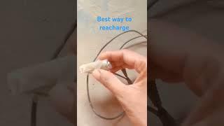 best way to reacharge