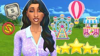 Can I run a 5 star theme park in the sims 4? // Sims 4 business