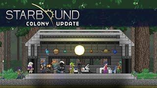 Starbound: приключения Ночного и Хомяка | Nightfall & Battlehamster